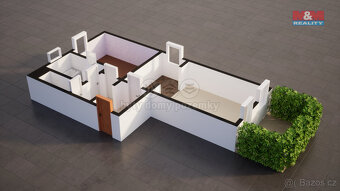 Prodej bytu 2+kk, 56 m² v přízemí, Turnov, ul. Křišťálová - 18