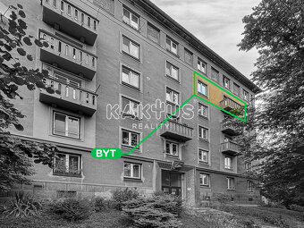 Pronájem krásného bytu 1+1, s balkónem, ul. Nábřeží SPB, Ost - 18