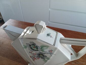 PORCELÁNOVÁ KONVICE VICTORIA - ČESKÉ ART DECO -VÝVOZ FRANCIE - 18