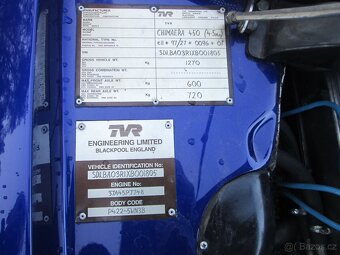 TVR Chimaera -450 LHD V8 300PS - 18