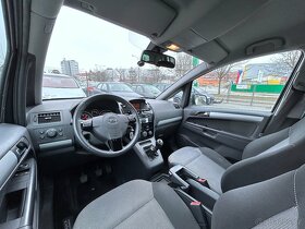 Opel Zafira B 1,8 16V 7 míst, bílá, 2011 - 18