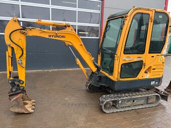 Hyundai 18-9 Robex Minibagr 2T + 3x lžíce - 18