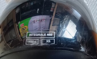 Helma na motorku Nolan,vel.XS - 18