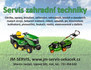 Servis, údržba, prodej zahradní techniky - 18