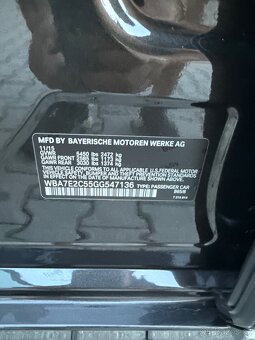 BMW 740i G12 – 3.0 R6 B58, 240 kW / 326 PS - 18