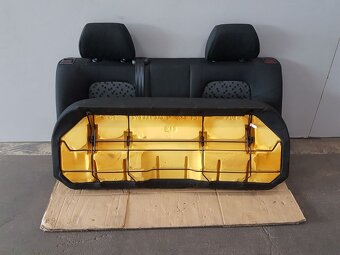 Vyhřívané černé sedačky + kabeláž Škoda Fabia Fl. - 18