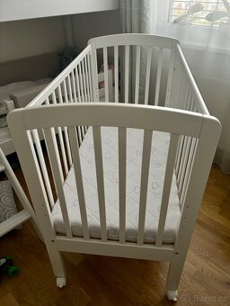 Dětská postýlka Scarlett 120x60 s matrací - 18
