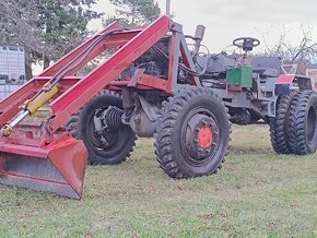 Traktor+nakladač 4x4 V3S, Avia, doprava do 100km zdarma. - 18