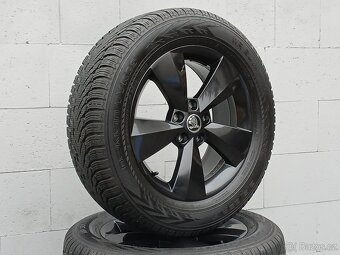 Pěkná zimní orig alu Škoda Kodiaq 215/65/17 vzorek 8mm - 18