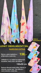 Šátky, šály, šálky, tunely....15% sleva na vše - 18