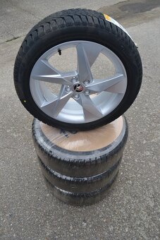 Zimní NOVÉ ALU Š.Scala, Kamiq,VW Taigo 205/50R17 Pirelli - 18