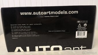 Model Nissan 350 Z Roadster Sunset Orange, Autoart 1:18 - 18