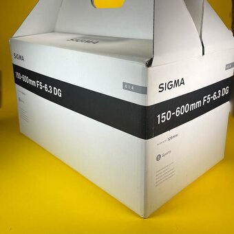 Sigma 150-600mm f/5-6,3 DG OS HSM Sports pro Nikon F + kamuf - 18