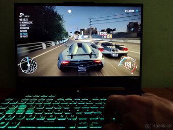 Kovový TuF,Ryzen 7-7435hs-4,5 GHz,RTX-4-Gen-140w-Mux,DDR5,1T - 18