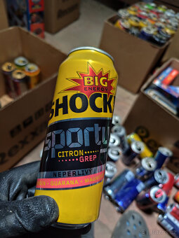 Plechovky od Energy Drinků Big Shock - 1 - 18