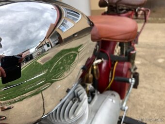 Ogar 350 typ 12, pérák 350 r.v. 1948 - výrobní číslo 132 - 18