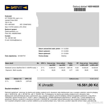 Lenovo IdeaPad slim 5 14" oled ahp9 - 18