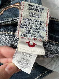 True Religion - dáms. džíny USA, vysoká PC - vel. 28 - 18