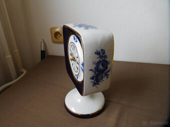 PORCELÁNOVÉ STOLNÍ HODINY - DUX - DESIGNED BY J. MAREK - BRU - 18