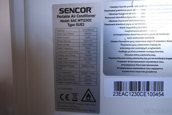 NOVÁ - Klimatizace SENCOR MT1230C - zdarma návlek na okno - 18