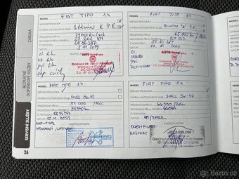Fiat Tipo, 1,4 95k, 1.Maj., Serv. kniha, Původ ČR - 18