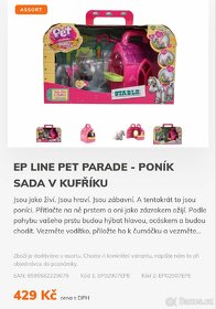 Pet Parade ponik-ranc, dum, konici od 150Kc - 18