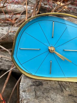 Hodiny Prim Brusel Modré "Kapka" - 18