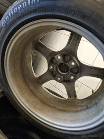 (EN/DE) ORIG Porsche sada ALU R17 5x130 + zim. pneu CONTI. - 18