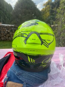 MT Helmets Thunder 3, bunda Lime 38, boty Lime 37, - 18