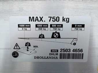 Renault Master 170k, Skříň 8palet, Hydr. čelo, Nové, DPH - 18