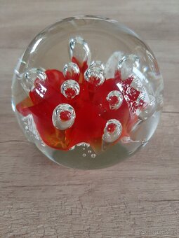 Retro sklenené težítka 2Ks - 18