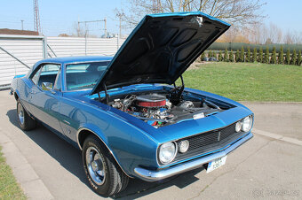1967 Chevrolet Camaro 327 V8, manuál, vynikající stav - 18