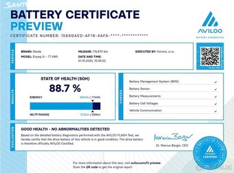 Škoda Enyaq, 82kWh, SOH 89%,KEYLESS, Výhřev,s DPH 569 000,- - 18