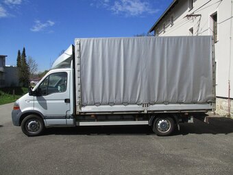 RENAULT MASTER 2.5 DCi  - valník plachta, 1 majitel, DPH - 18