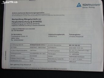 Volkswagen Golf 1,6Mpi aut.klima,parksenzory,po dovozovéSTK - 18
