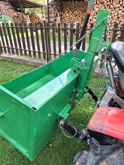 Přepravní bedna - radlice za malotraktor - 18