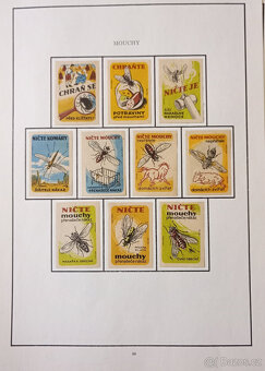 Historické zápalkové nálepky Československo r45-58 - 18