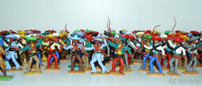 Timpo Toys figurky:kovbojové,indiáni,vojáci,mexičani 1000 ks - 18