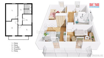 Prodej rodinného domu, 129 m², Kostomlátky, ul. Ke Křížku - 18