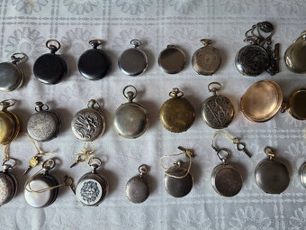 Staré kapesní hodinky. - 18