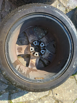 4x Alu kola 5x108, R17 s celoročními pneumatikami - 18