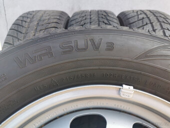 215/65R16 zimní sada DACIA DUSTER 6,5x16 5x114,3 ET50 - 18