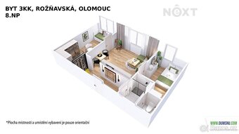 Prodej byt 3+kk, 43㎡ - 18