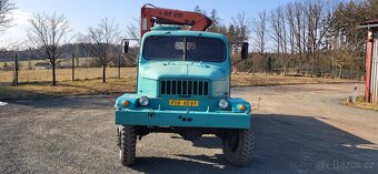 Praga V3S - sklápěč s hydraulickou rukou - 18