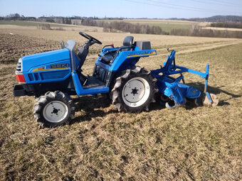 Malotraktor Iseki Landhope 157 + rotavátor - 18