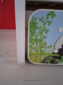 Dětská dřevěná postel komplet - 18