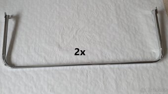 Regál kovový na textil 8m - 18