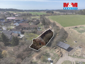 Prodej stodoly, 440 m², Milevo, Kladruby - 18