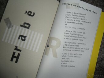 poezie Hrabě, Kundera, Suchý, Hrabal, Dědeček, Vodňanský... - 18