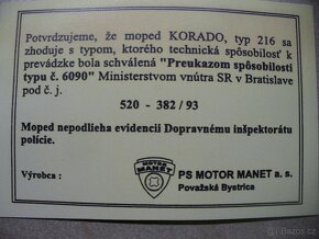 moped MANET KORADO super maxi - 18